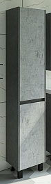 Stella Polare Шкаф пенал Кибела 35 светлый цемент/темный цемент – фотография-3